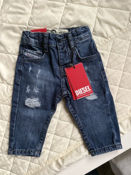 بنطلون بوي فريند غامق Diesel
