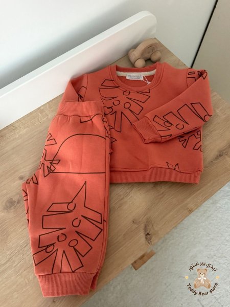 طقم فوتر برسومات أوراق